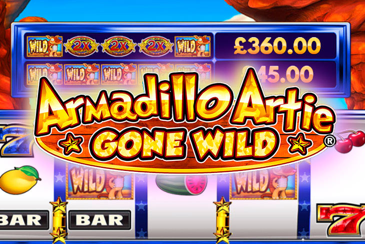 Armadillo Artie Gone Wild - DWG slot at Coolzino Casino Casino
