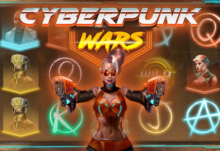 Cyberpunk Wars - Woohoo slot at Coolzino Casino Casino