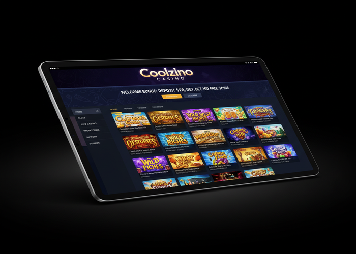 Coolzino Casino Casinò su tablet